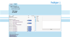 Desktop Screenshot of holger.dj